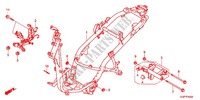 FRAME (NSC50WHC/MPDC) dla Honda VISION 50 2012