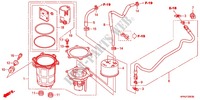 FUEL PUMP dla Honda FOURTRAX 420 RANCHER 4X4 Manual Shift RED 2012