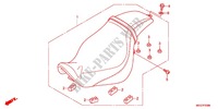 SEAT (VT750C2B/C2S) dla Honda SHADOW VT 750 PHANTOM 2012