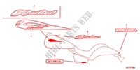 STICKERS (VT750C2B/C2S) dla Honda SHADOW VT 750 PHANTOM 2012