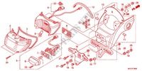 TAILLIGHT (VT750C2B/C2S) dla Honda SHADOW VT 750 PHANTOM 2012