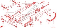 SWING ARM (VT750S) dla Honda VT 750 S 2012
