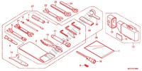 TOOLS   BATTERY BOX dla Honda VT 750 S 2012