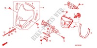 HEADLIGHT dla Honda XRE 300 ABS 2012
