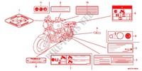 CAUTION LABEL (1) dla Honda CB 1100 ABS 2011