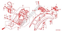REAR FENDER dla Honda CB 1100 ABS 2012