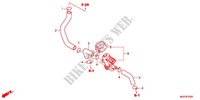 AIR INJECTION CONTROL VALVE dla Honda CBR 1000 RR RED 2012