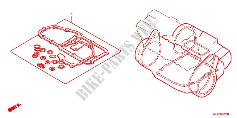 GASKET KIT dla Honda CBR 1000 RR 2012