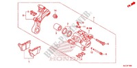 REAR BRAKE CALIPER dla Honda CBR 600 RR REPSOL 2013