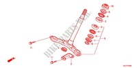 STEERING STEM dla Honda CRF 100 2012