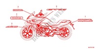 STICKERS dla Honda CTX 700 ABS 2014