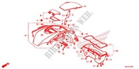 MESH INNER RACK  SG dla Honda CTX 700 ABS 2014