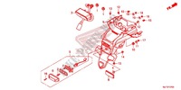 TAILLIGHT (2) dla Honda CTX 700 ABS 2014