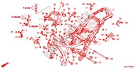 FRAME dla Honda CTX 700 DCT ABS 2014