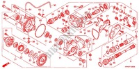 FRONT FINAL GEAR dla Honda FOURTRAX 420 RANCHER 4X4 Manual Shift CAMO 2011