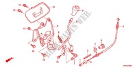 GEAR LEVER dla Honda FOURTRAX 420 RANCHER 4X4 Manual Shift CAMO 2011