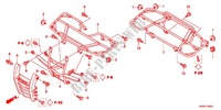 SEAT   CARRIER dla Honda FOURTRAX 420 RANCHER 4X4 Manual Shift CAMO 2011