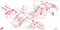 REAR FENDER (VT750S) dla Honda VT 750 S 2013