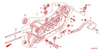 LEFT CRANKCASE (WW125EX2C/EX2D/EX2E/D) dla Honda PCX 125 2013