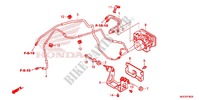 FRONT BRAKE MASTER CYLINDER   ABS MODULATOR dla Honda CB 1100 ABS NERO LUCIDO 2014