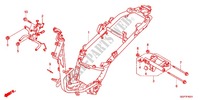 FRAME (NSC502WH/T2) dla Honda VISION 50 R REPSOL 2014