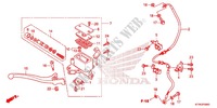 FRONT BRAKE MASTER CYLINDER dla Honda SH 300 SPORTY 2014