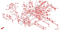 FRAME (VT750CS/C2B/C2S/C) dla Honda SHADOW VT 750 SPIRIT S 2014