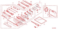 TOOLS   BATTERY BOX dla Honda VT 750 S 2014