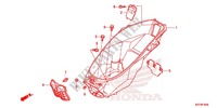 BODY COVER   LUGGAGE BOX   LUGGAGE CARRIER dla Honda PCX 150 2013