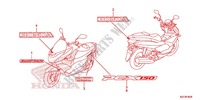 STICKERS dla Honda PCX 150 2013