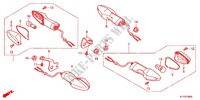 INDICATOR (2) dla Honda CBR 125 2011