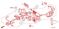 WIRE HARNESS/BATTERY dla Honda CB 1300 ABS, TETE DE FOURCHE 2012