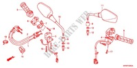 SWITCH    CABLES   LEVERS   GRIPS   MIRRORS dla Honda CB 1000 R ABS 2010