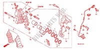 RIGHT FRONT BRAKE CALIPER (CBF1000FA/FS/FT) dla Honda CBF 1000 F ABS 98HP 2011