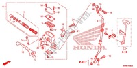 FRONT BRAKE MASTER CYLINDER dla Honda WAVE 110 disque frein avant 2012