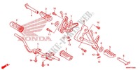 PEDAL dla Honda WAVE 110 disque frein avant 2012