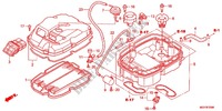 FRONT COVER   AIR CLEANER dla Honda CROSSRUNNER 800 GREY 2012