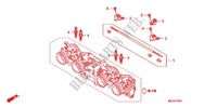 THROTTLE BODY (COMPOSANTS) dla Honda CB 1300 ABS, TETE DE FOURCHE 2007