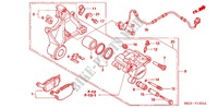 REAR BRAKE CALIPER dla Honda CB 1300 ABS 2005