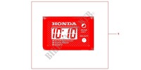 MINI CLOCK: 3,5 X 2,3 X 1 CM dla Honda SHADOW VT 750 Hamamatsu factory 2008