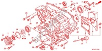 REAR TRANSMISSION CASE dla Honda GL 1800 GOLD WING ABS 2014