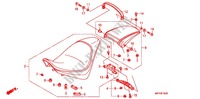 SINGLE SEAT (2) dla Honda VT 1300 FURY ABS 2011