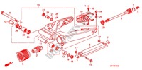 SWINGARM   CHAIN CASE dla Honda VT 1300 FURY ABS 2011