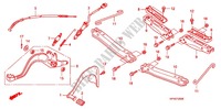PEDAL dla Honda FOURTRAX 420 RANCHER 4X4 Manual Shift RED 2010