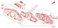 METER dla Honda CBF 1000 F ABS 2011