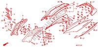 REAR COWL (FJS400D9/FJS400A) dla Honda SILVER WING 400 ABS 2011