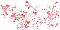 TAILLIGHT   REAR FENDER (FJS400D9/FJS400A) dla Honda SILVER WING 400 ABS 2010