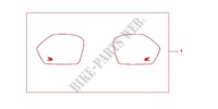 TOP BOX COVER dla Honda TRANSALP 700 ABS 2011