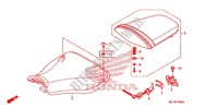 SINGLE SEAT (2) dla Honda CBR 600 RR 2007
