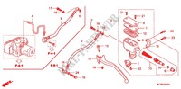 REAR BRAKE MASTER CYLINDER  (FJS400A/D/FJS600A/D5 8) dla Honda SILVER WING 600 ABS 2008